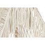 DKD Home Decor Tipi de Algodón y Mango con Macramé, Crudo
