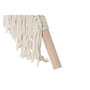 DKD Home Decor Tipi de Algodón y Mango con Macramé, Crudo