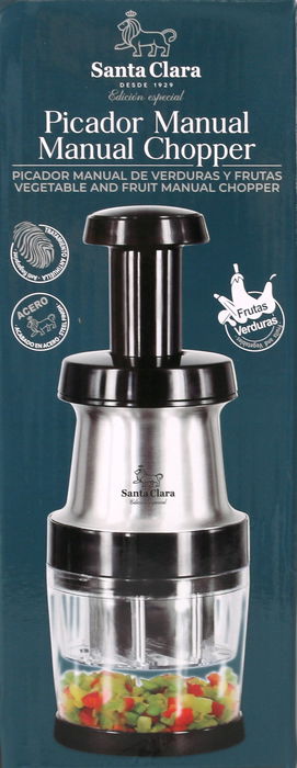 Santa Clara Picadora Manual 8.5 cm x 23 cm x 8.5 cm (3 Unidades)