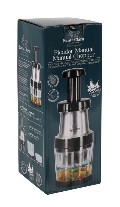 Santa Clara Picadora Manual 8.5 cm x 23 cm x 8.5 cm (3 Unidades)