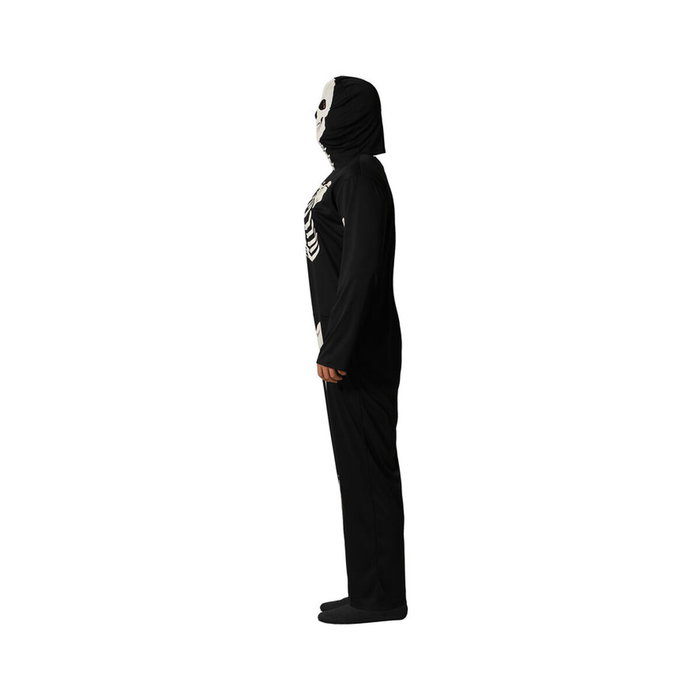 Disfraz de Esqueleto Adulto Hombre Halloween Brillante en la Oscuridad XXL con Mascara Disfraz de Esqueleto Adulto Hombre Halloween Brillante en la Oscuridad XXL con Mascara