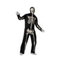 Disfraz de Esqueleto Adulto Hombre Halloween Brillante en la Oscuridad XXL con Mascara
