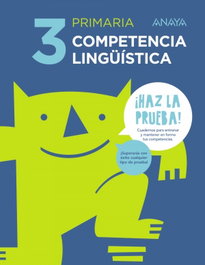 ANAYA, CUADERNO COMPETENCIA LINGÜÍSTICA 3 - ANAYA