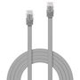 Lindy Cable de Red Plano Cat.6 U/UTP de 2m, Gris