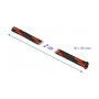 DeLOCK Funda trenzada estirable 2 m x 50 mm negro-rojo