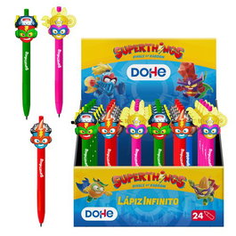 DOHE Lápiz Infinito Superthings Surtido de 24 unidades (3 modelos)