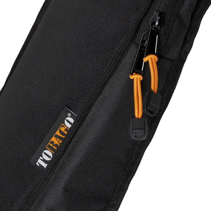 TOBAGO Funda Guitarra Acústica Dreadnought Negro Poliéster 600D 15mm 6 Unidades (Set de 6)