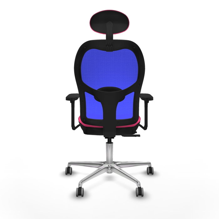 PIQUERAS Y CRESPO Silla de oficina Jorquera Rosa y Azul PIQUERAS Y CRESPO Silla de oficina Jorquera Rosa y Azul