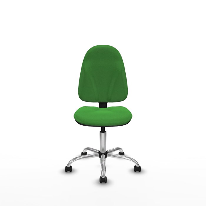 PIQUERAS Y CRESPO Silla de oficina Algarra Verde sin brazos