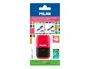 Milan Sacapuntas Compact Touch Duo Plástico 2 Usos con Goma y 2 Recambios de Goma