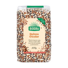 Biográ Quinoa Tricolor Bio 500g Ecológica Proteínas