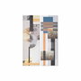 DKD Home Decor Set de 2 Cuadros Modernos de Lienzo y Pino 90x30x2 cm Multicolor