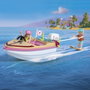 Playmobil Barbie Barco de Aventuras 72122 - Lancha rápida con wakeboard, juguete en español +4 años