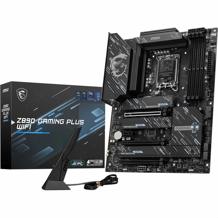 MSI Z890 GAMING PLUS WIFI ATX DDR5 Intel Z890 LGA 1851 MSI Z890 GAMING PLUS WIFI ATX DDR5 Intel Z890 LGA 1851