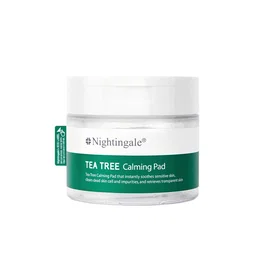 Nightingale Discos limpiadores con Tea Tree, Exfoliante y Calmante, 60 pzs