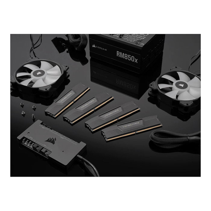 Corsair Vengeance DDR5 RAM 32 GB (2x16GB) 6000 MHz CL40 Kit de Memoria Negra para PC con Disipador