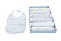 DKD Home Decor Babero Baby Azul Rosa 29 x 3 x 19 cm Set de 7 Algodón