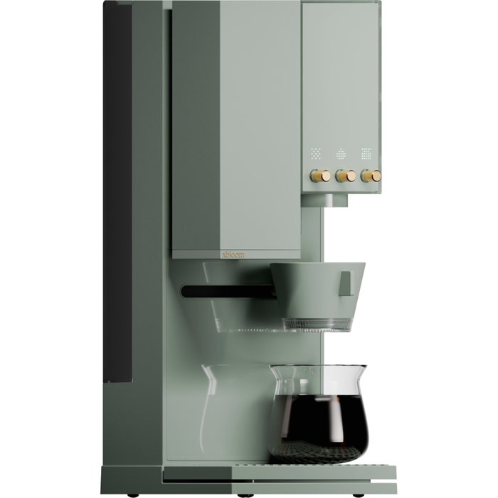 xBloom Studio Mint-Gold Cafetera de Precisión con Molinillo y Sistema de Té