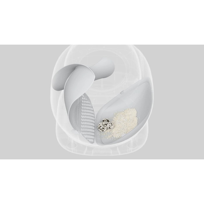 Astropet Inodoro para gatos autolimpiante Neptune Series Blanco