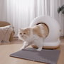 Astropet Inodoro para gatos autolimpiante Neptune Series Blanco