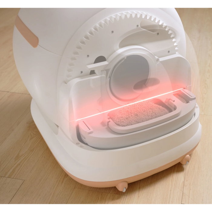 Astropet Inodoro para gatos autolimpiante Neptune Series Blanco