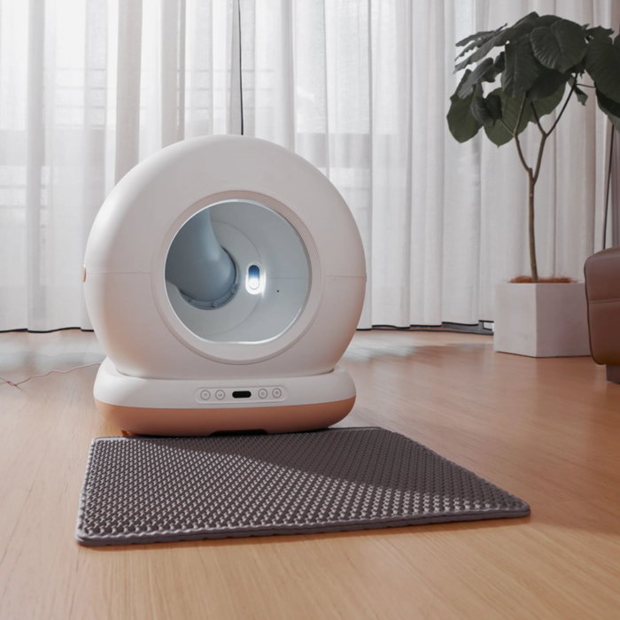 Astropet Inodoro para gatos autolimpiante Neptune Series Blanco