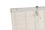 DKD Home Decor Estor de Bambú Enrollable Barnizado Blanco 90x175 cm
