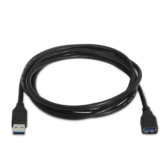Aisens Cable Alargador USB 3.2 Gen 1, USB A Macho a USB A Hembra, 1m, Negro Aisens Cable Alargador USB 3.2 Gen 1, USB A Macho a USB A Hembra, 1m, Negro
