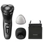 Philips S3343/13 Afeitadora Eléctrica Serie 3000 Wet & Dry con 27 Cuchillas PowerCut, Cabezales 5D Pivotantes y Batería para Afeitado en Seco y Húmedo
