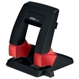 Taladro 2 Punzones Rapid Supreme Sp30 (30H) Negro/Rojo