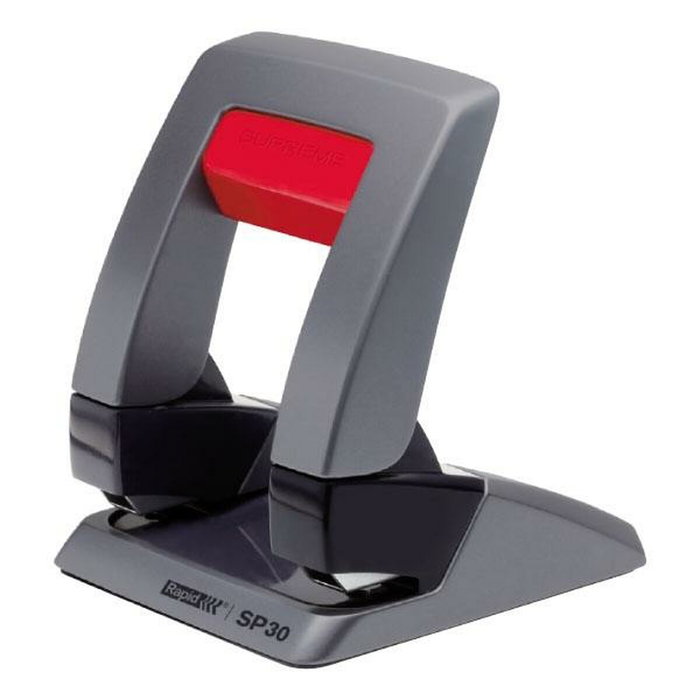 RAPID Taladro 2 Punzones Rapid Supreme SP30 (30h) Negro/Rojo RAPID Taladro 2 Punzones Rapid Supreme SP30 (30h) Negro/Rojo