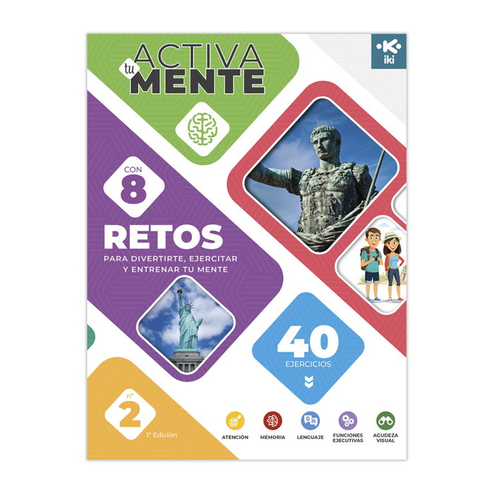 IKI ACTIVA TU MENTE - RETOS - Nº 2, Oscar Osambela Echeverria - IKI