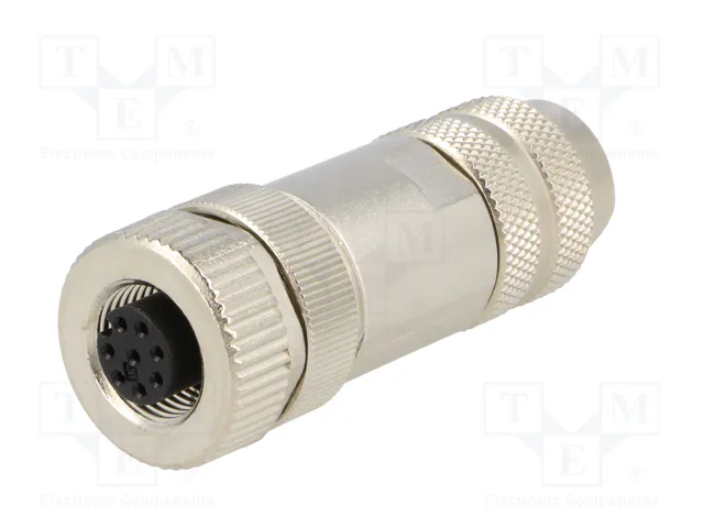 LAPP Conector M12 Hembra 8 Pines Recto IP67
