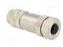 LAPP Conector M12 Hembra 8 Pines Recto IP67