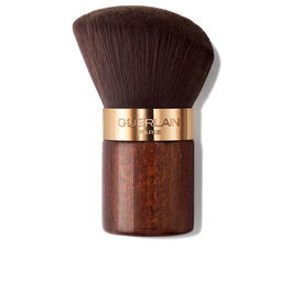 Guerlain Brocha para Polvos Bronceadores Kabuki TERRACOTTA Polvos de Maquillaje con Funda de Terciopelo