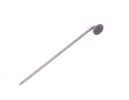 Innspiro Aguja metálica con base plateada envejecida 5x45mm