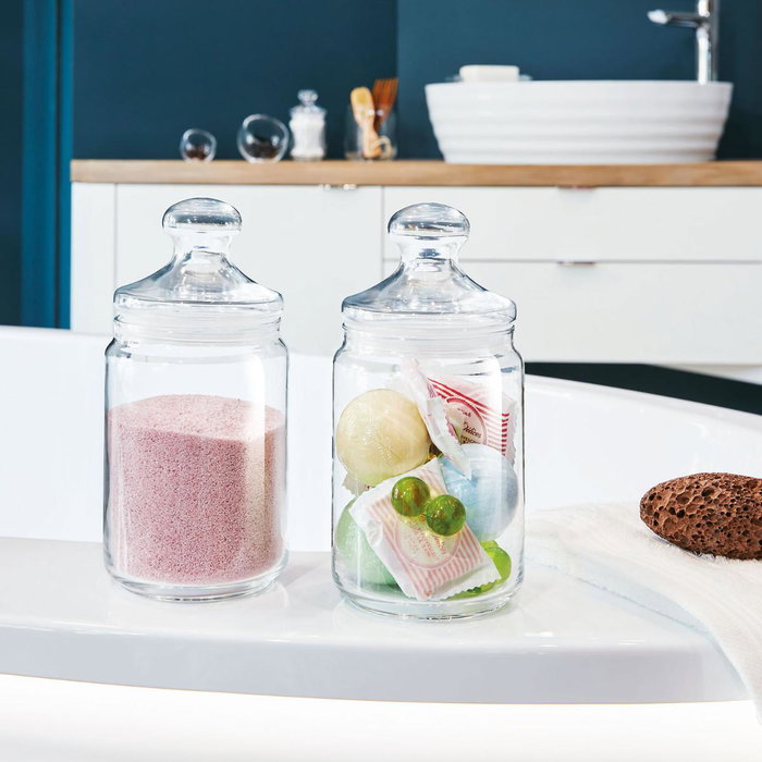 Tarro Vidrio con Tapa Club Luminarc 1 L Tarro Vidrio con Tapa Club Luminarc 1 L