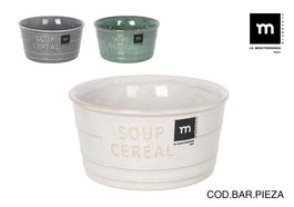 Inde Bol 500cc 13 cm, cerámica, ideal para cocina (18 Unidades)