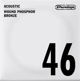 Dunlop Cuerda Acústica 92/8 Phosphor Bronze .046 Set de 12 (Set de 12)