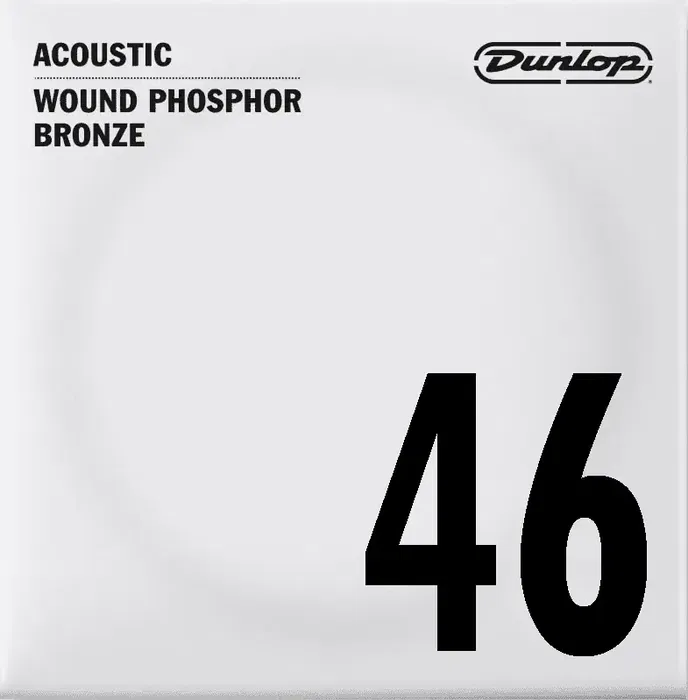 Dunlop Cuerda Acústica 92/8 Phosphor Bronze .046 Set de 12 (Set de 12)