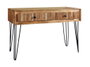 DKD Home Decor Consola de Acacia y Metal Marrón