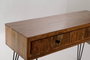 DKD Home Decor Consola de Acacia y Metal Marrón