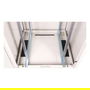 ROLINE 26.21.0047 - Armario Rack 42U de 19 Pulgadas, 800x800 mm, Puerta Frontal de Cristal Gris, Capacidad 600 kg, Bastidor Independiente