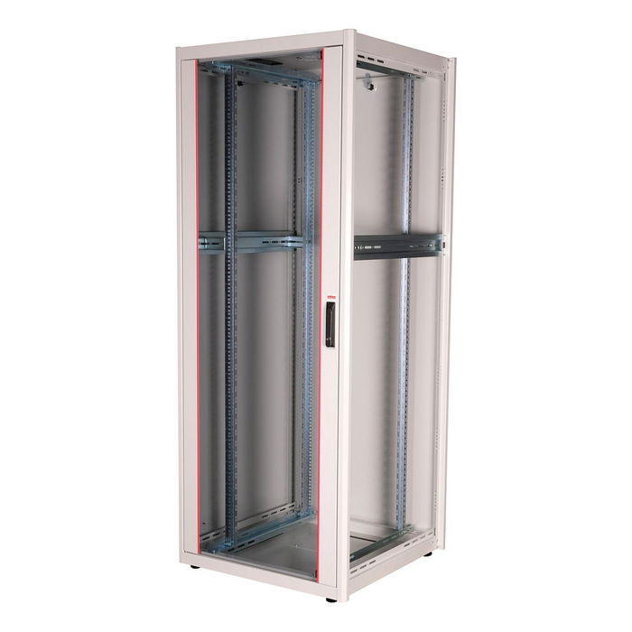 ROLINE 26.21.0047 - Armario Rack 42U de 19 Pulgadas, 800x800 mm, Puerta Frontal de Cristal Gris, Capacidad 600 kg, Bastidor Independiente ROLINE 26.21.0047 - Armario Rack 42U de 19 Pulgadas, 800x800 mm, Puerta Frontal de Cristal Gris, Capacidad 600 kg, Bastidor Independiente