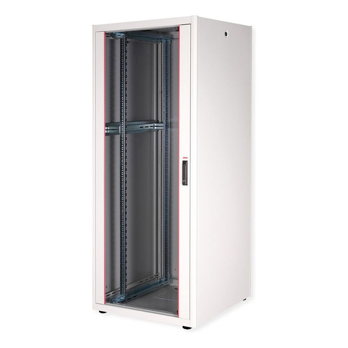 ROLINE 26.21.0047 - Armario Rack 42U de 19 Pulgadas, 800x800 mm, Puerta Frontal de Cristal Gris, Capacidad 600 kg, Bastidor Independiente ROLINE 26.21.0047 - Armario Rack 42U de 19 Pulgadas, 800x800 mm, Puerta Frontal de Cristal Gris, Capacidad 600 kg, Bastidor Independiente