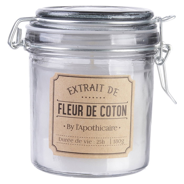 Home Deco Factory Tarro con Vela Apothicaire