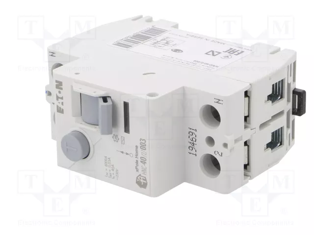 EATON ELECTRIC Interruptor diferencial HNC xPole Home 40A 30mA 2 polos