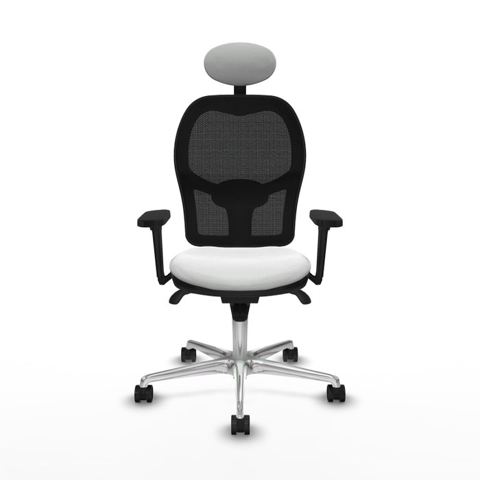 PIQUERAS Y CRESPO Silla de oficina Jorquera con mecanismo Sincro, brazos 3D y cabecero fijo PIQUERAS Y CRESPO Silla de oficina Jorquera con mecanismo Sincro, brazos 3D y cabecero fijo
