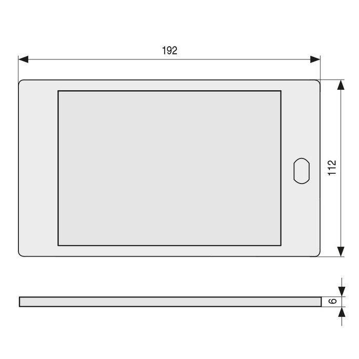 HERRAJES ALK Lámpara Paneled 5W Gris Con Sensor Ir Para Muebles De Cocina O Armario