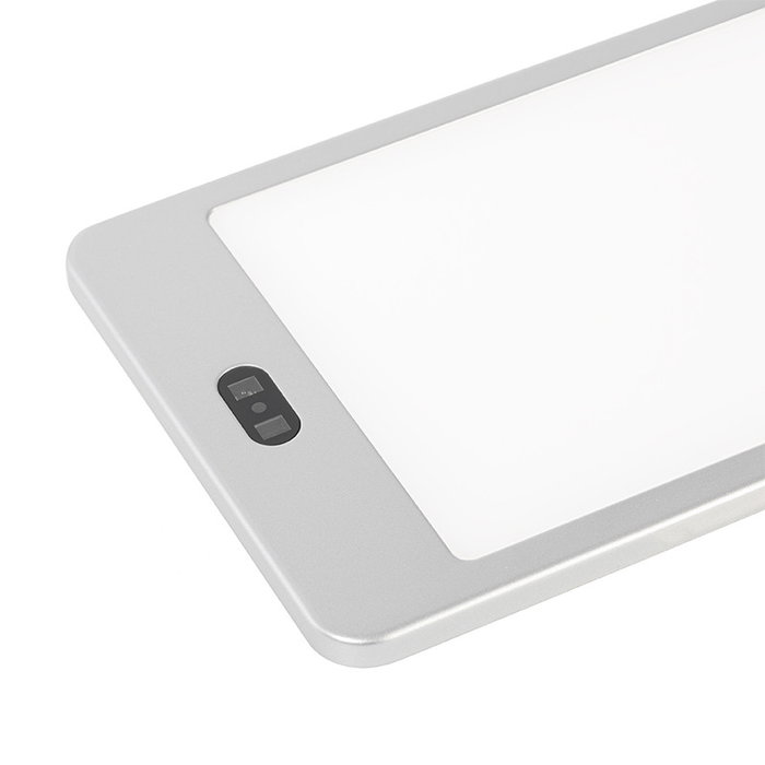 HERRAJES ALK Lámpara Paneled 5W Gris Con Sensor Ir Para Muebles De Cocina O Armario